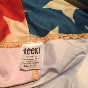 Teeki American Flag yoga leggings